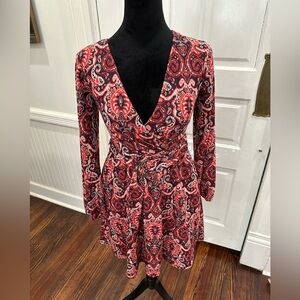 Maeve by Anthropologie Paisley Wrap Dress